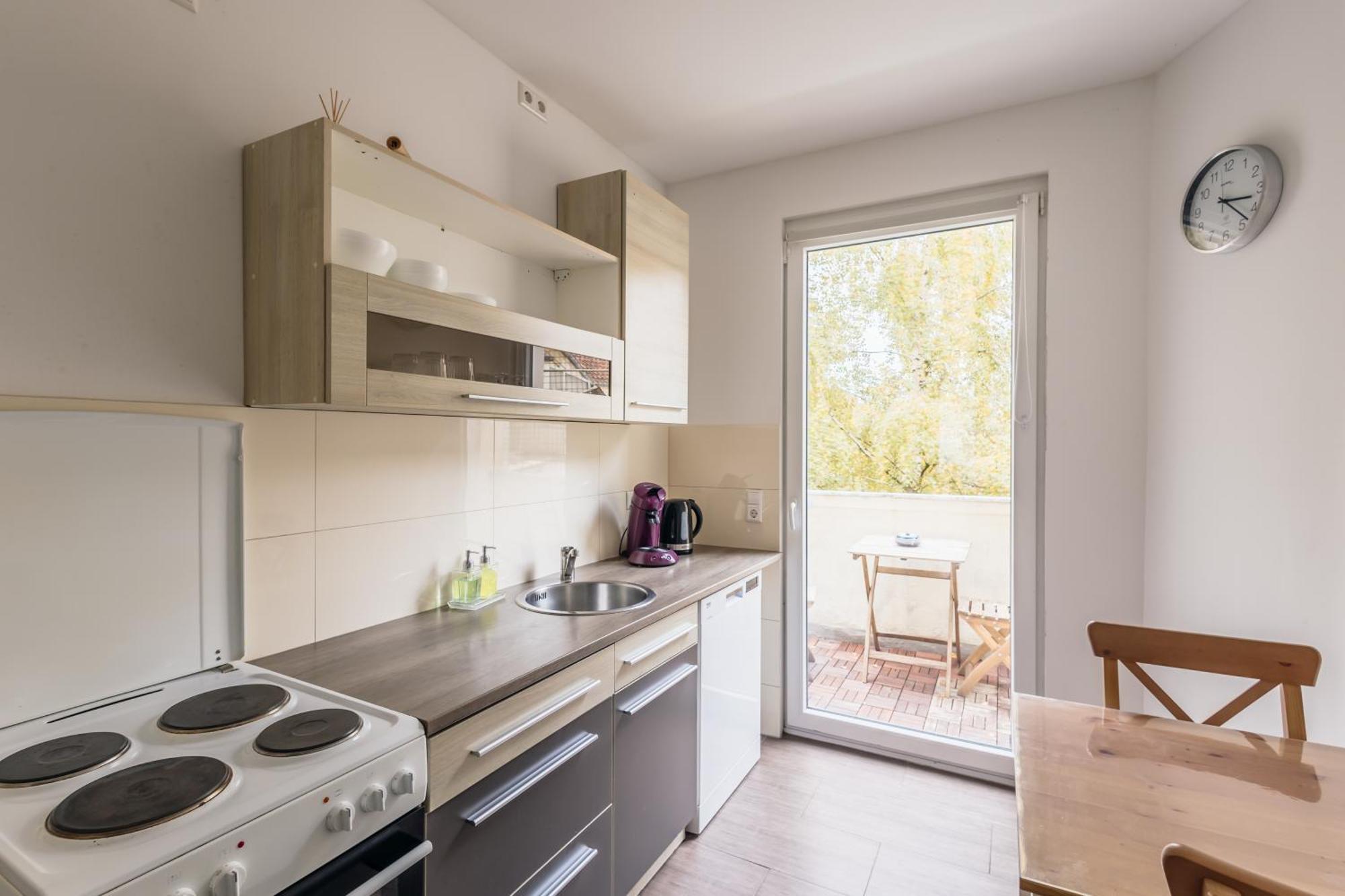 Centrally Located 2-Room Apartment ฮันโนเวอร์ ห้อง รูปภาพ